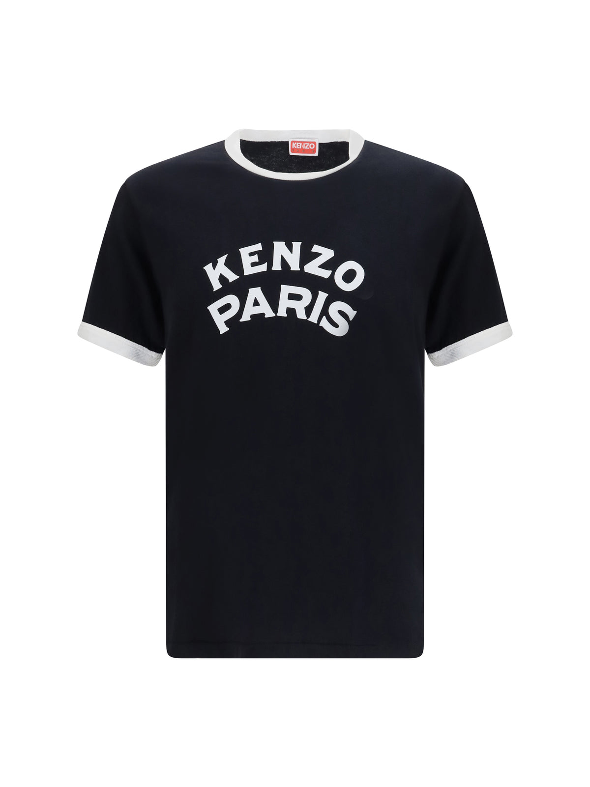 Kenzo Kenzo Paris Emblem slim cotton T-shirt - Black