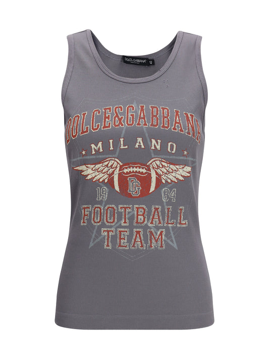 DOLCE & GABBANA Ribbed tank Top