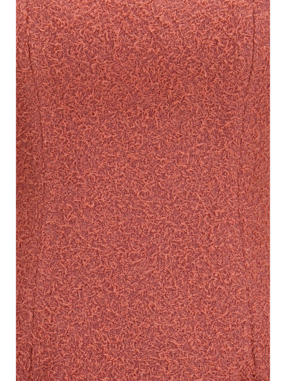 BALMAIN Short tweed Dress with two pockets