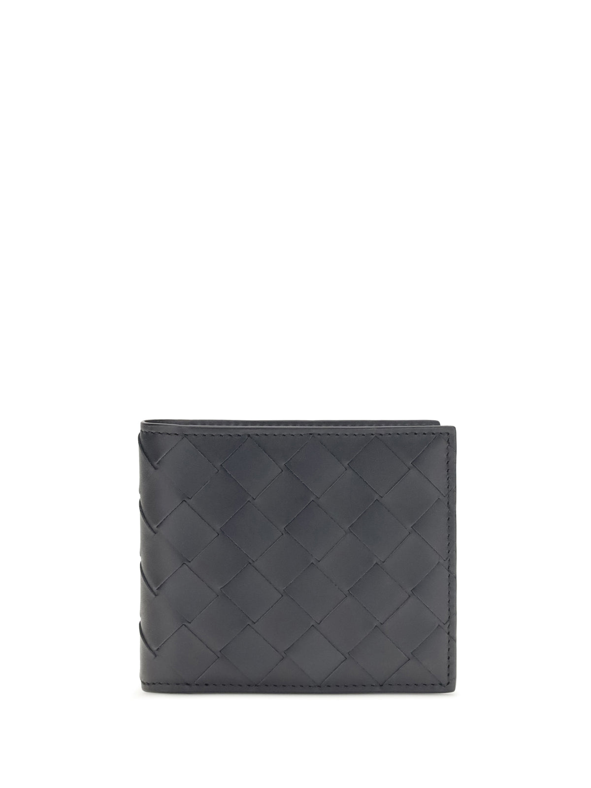 Bottega Veneta Intrecciato Wallet - Space-Silver