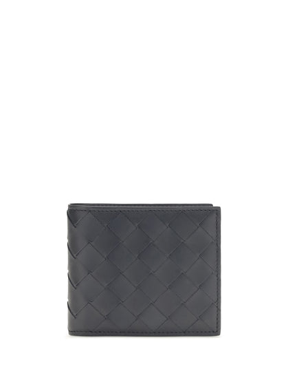 Bottega Veneta Intrecciato Wallet - Space-Silver