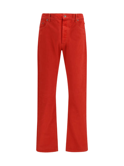 VERSACE Straight-leg cotton denim Jeans