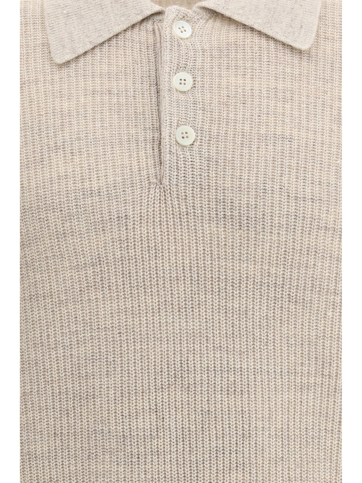 BRUNELLO CUCINELLI Cotton Polo Sweater