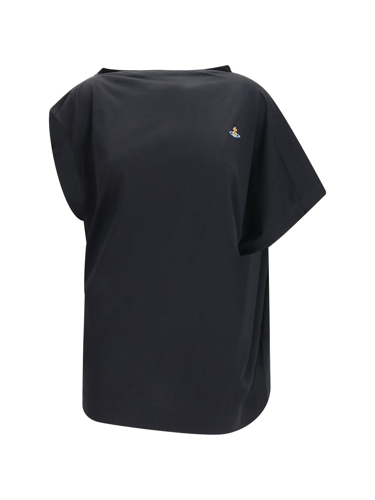 Vivienne Westwood Hebo oversized asymmetric Top - Black