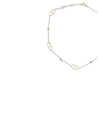 Valentino Garavani VLogo Signature Necklace - Gold