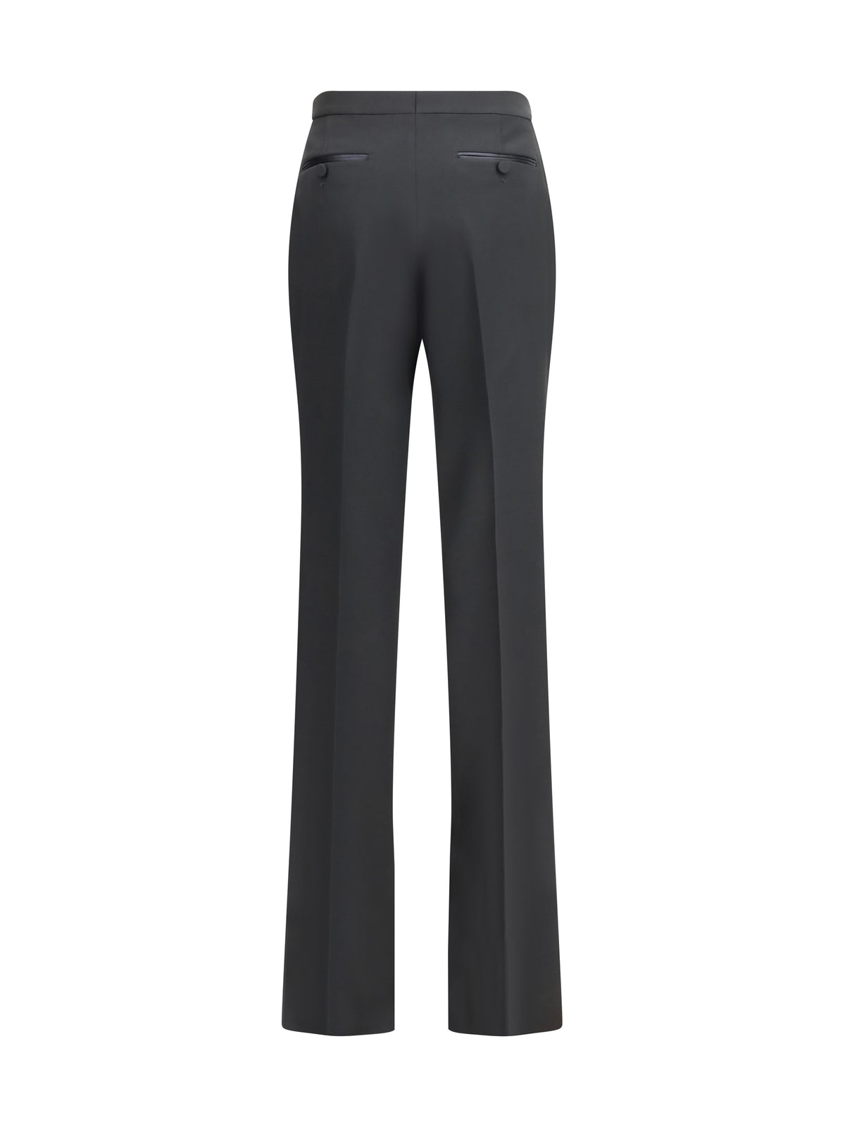Tom Ford Bicolour tailored straight-leg Pants - Black/Deep Blue Navy