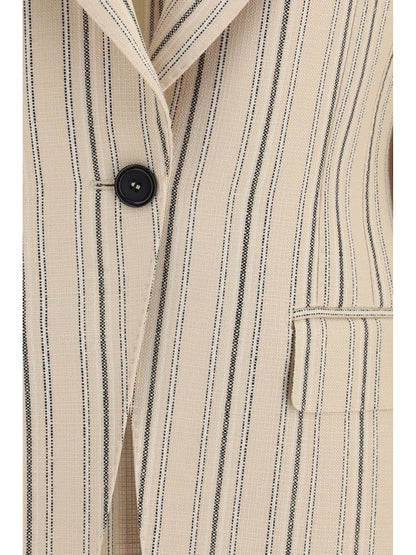 Dolce & Gabbana Single-breasted regimental pinstripe Jacket - Rigato