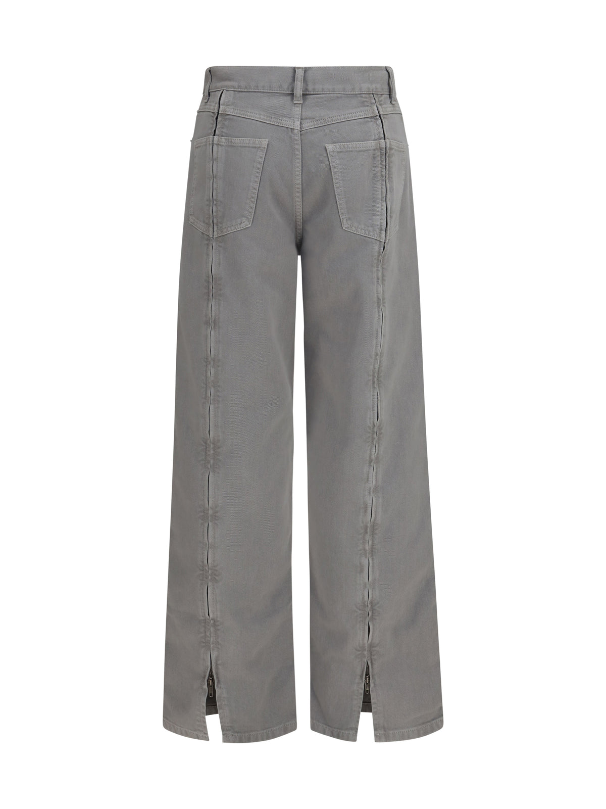 Phoebe Philo Zip Jeans - Earl Grey
