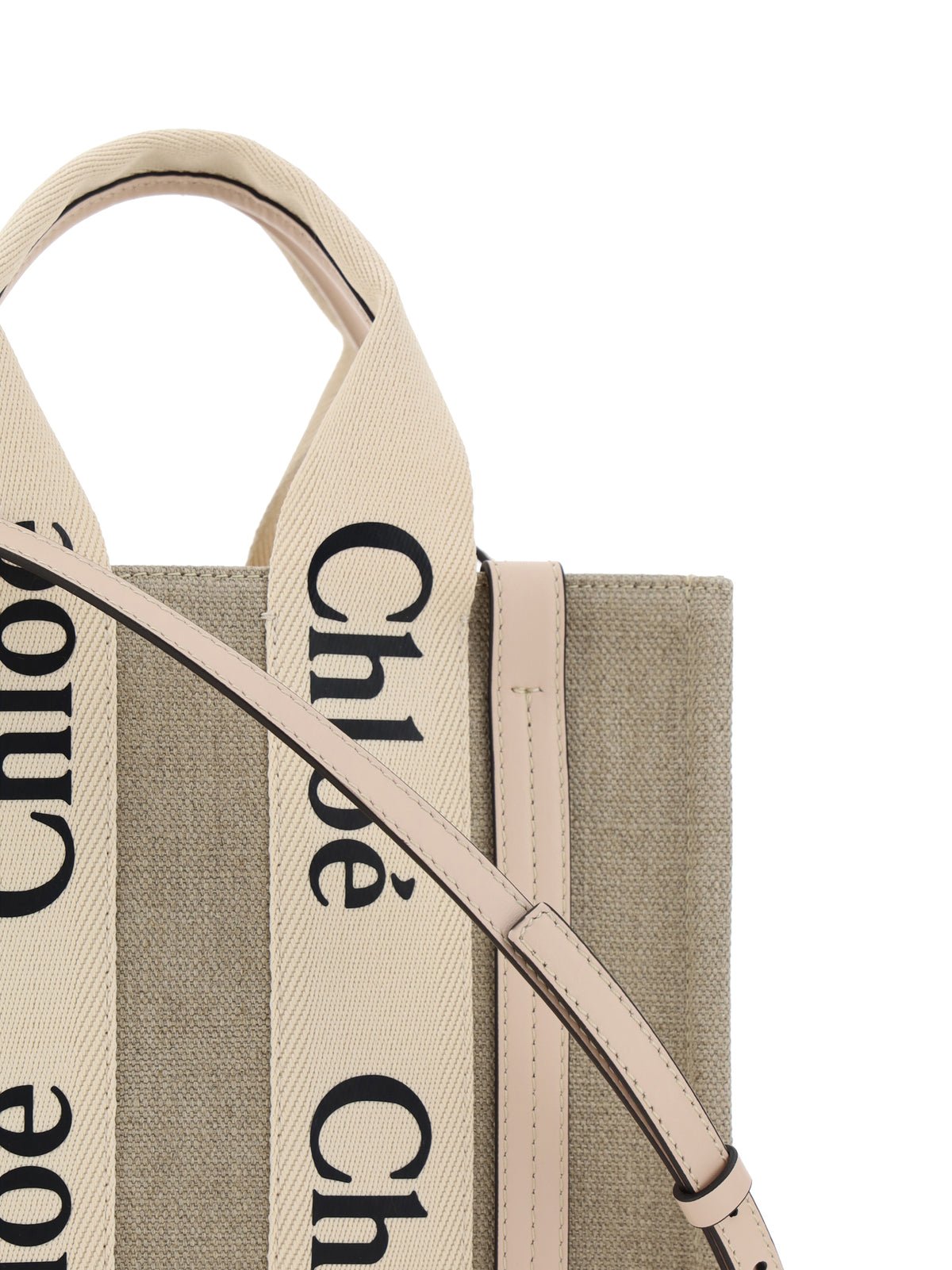 Chloé Woody Handbag - Cement Pink