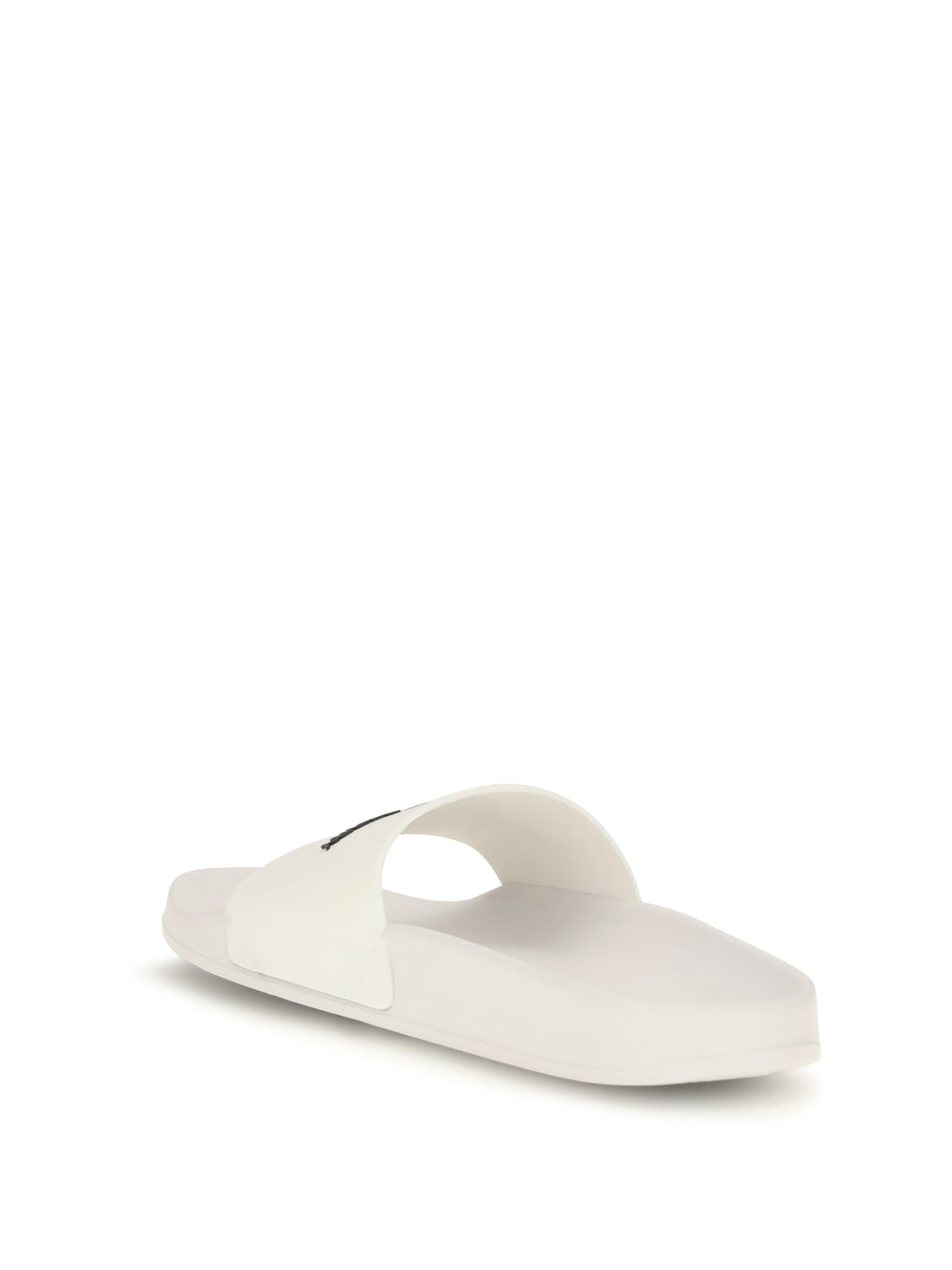 Fred Perry Rubber slides with logo - White