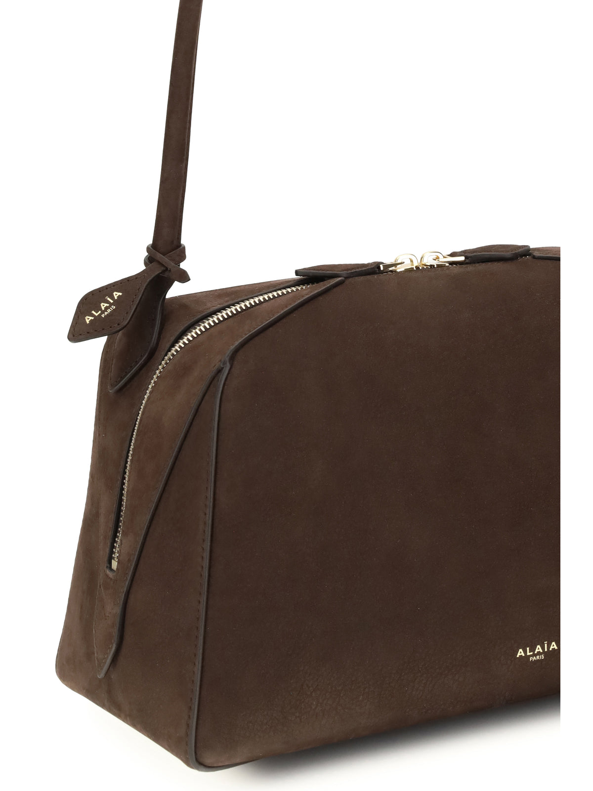 AlaïA Le Bouledogue Shoulder Bag - Brun Fonce