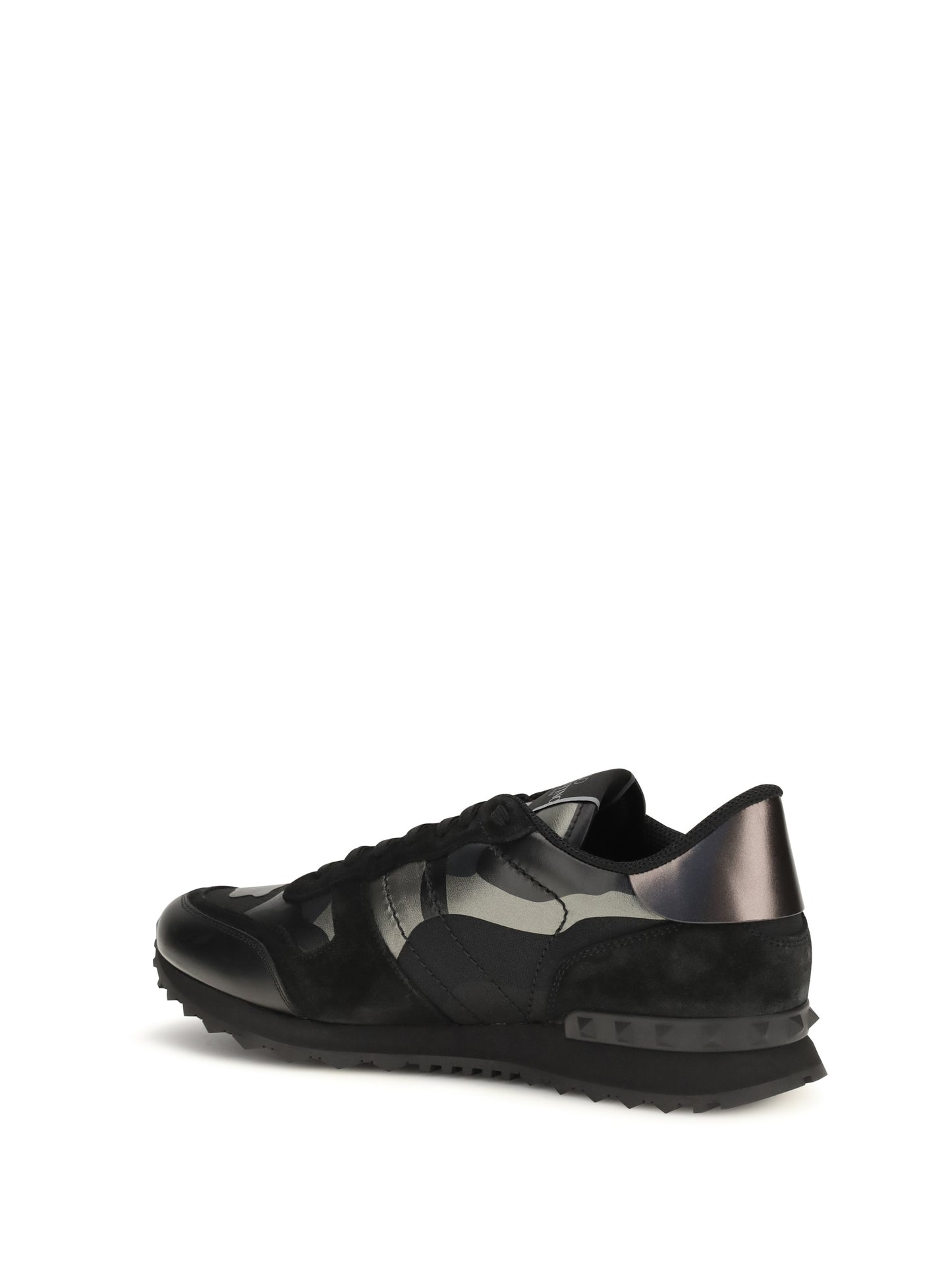 VALENTINO GARAVANI Rockrunner Camouflage laminated Sneakers
