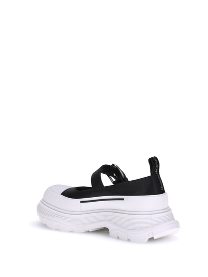 ALEXANDER McQUEEN Leather and rubber Sneakers