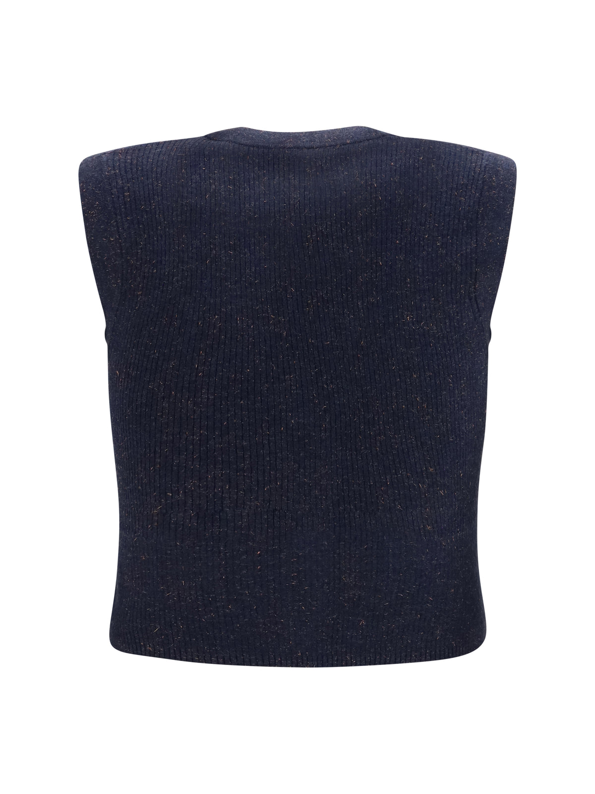 Brunello Cucinelli Sleeveless Cardigan - Blue Freddo