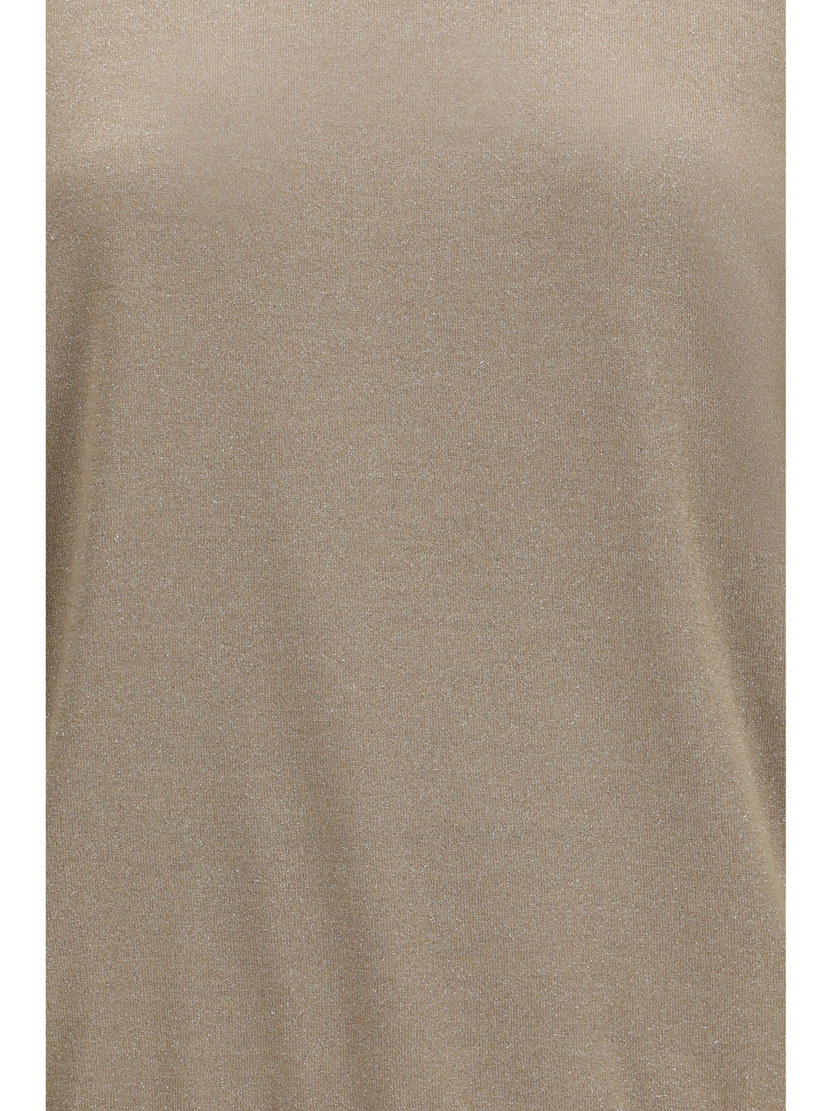 Brunello Cucinelli Short-sleeve cashmere and silk Sweater - Brown