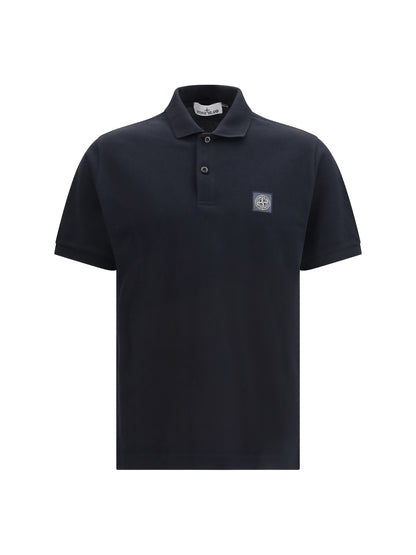 STONE ISLAND Short-sleeved Polo Shirt