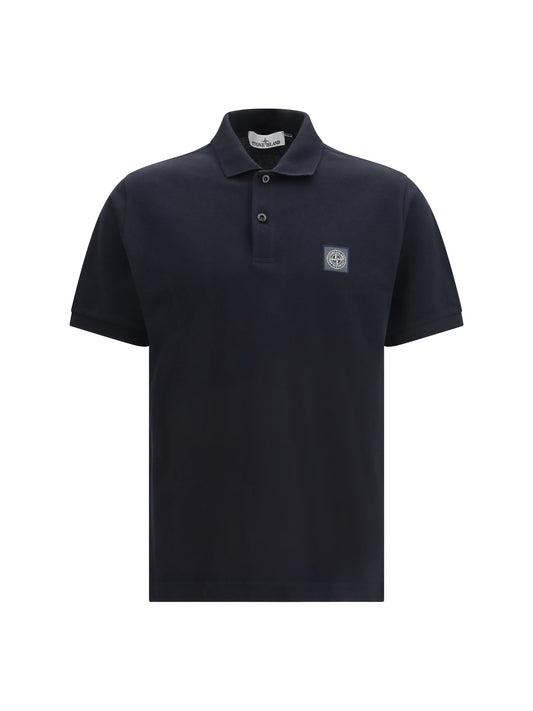 STONE ISLAND Short-sleeved Polo Shirt