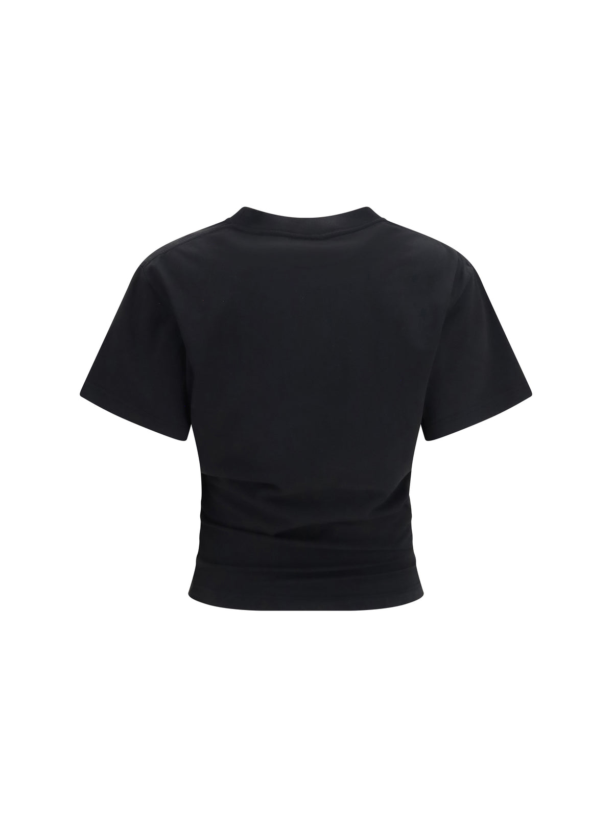 Balenciaga Vintage Holiday cropped T-shirt - Black