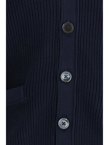 THOM BROWNE V-neck Cardigan