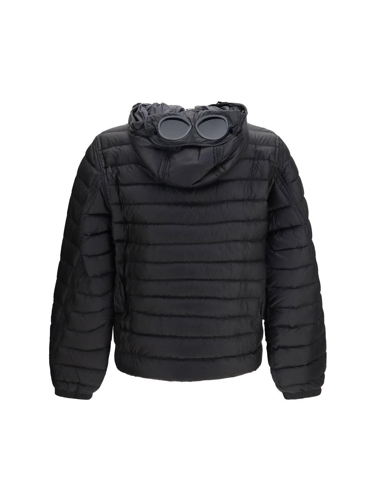 C.P. Company D.D. Shell Hooded Down Jacket - Black