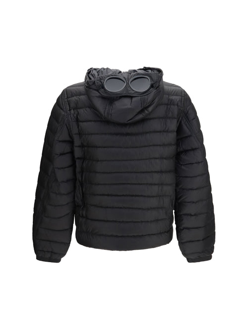 C.P. Company D.D. Shell Hooded Down Jacket - Black