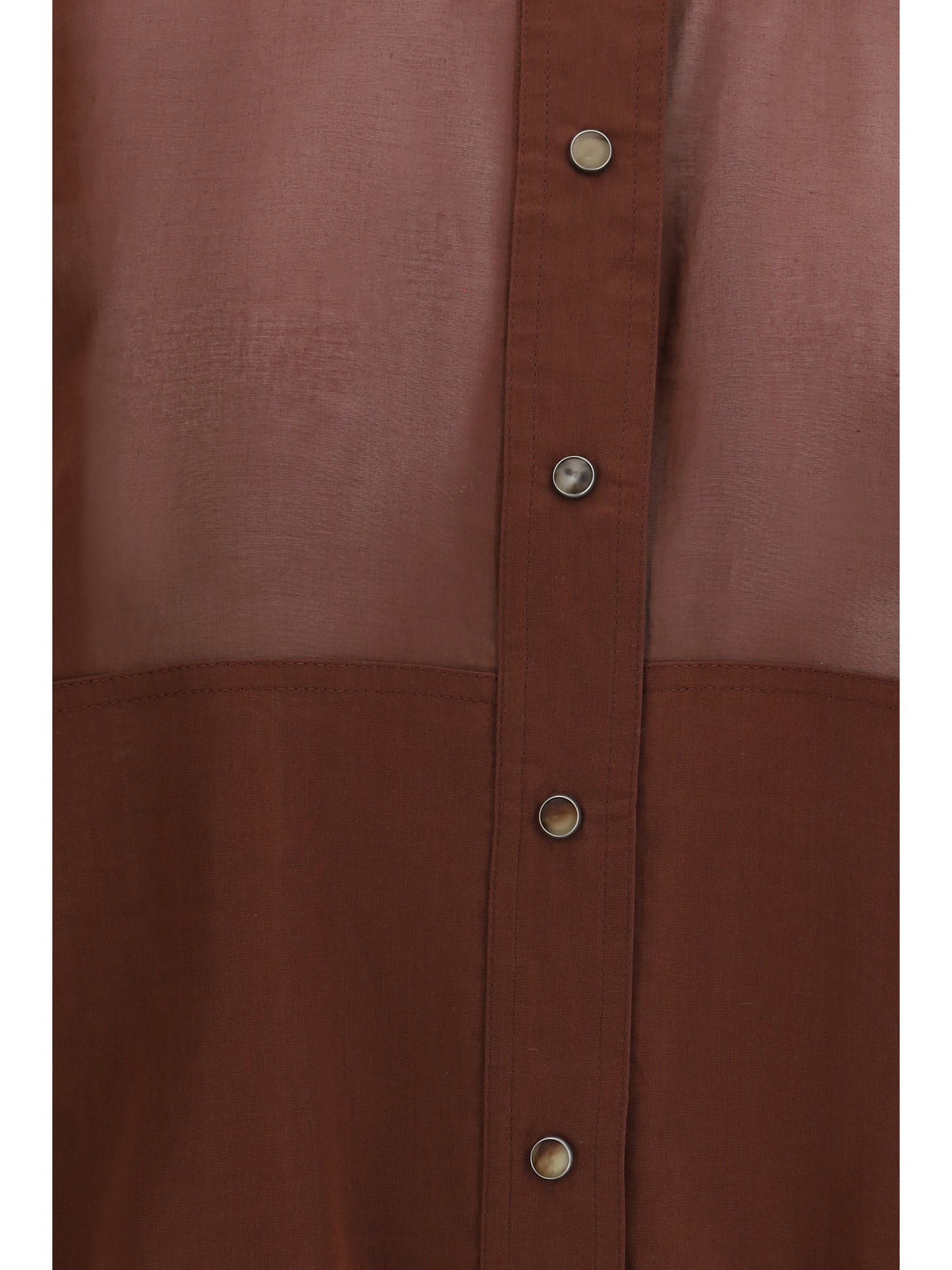 BRUNELLO CUCINELLI Cotton organza Shirt