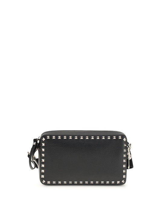 VALENTINO GARAVANI Rockstud leather Shoulder Bag