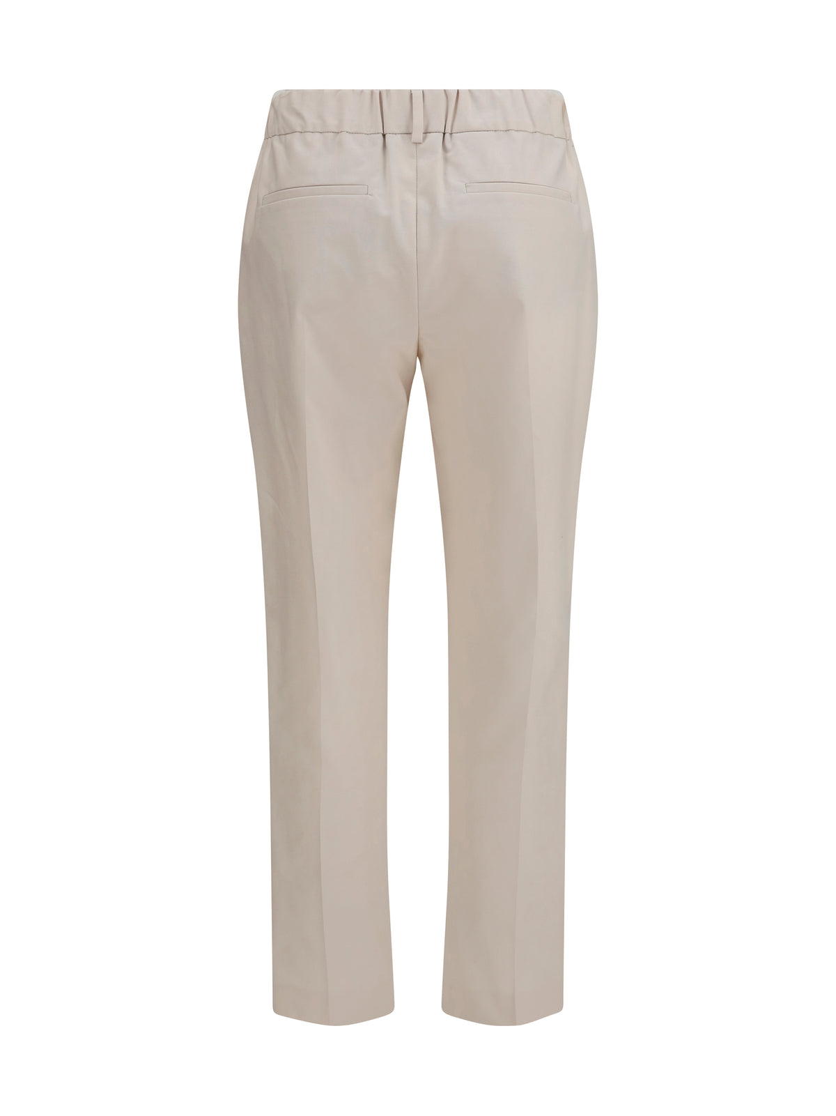 Brunello Cucinelli Cotton Pants - Oat Grain