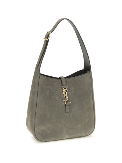 SAINT LAURENT 5 À 7 Supple Shoulder Bag in grained nubuck