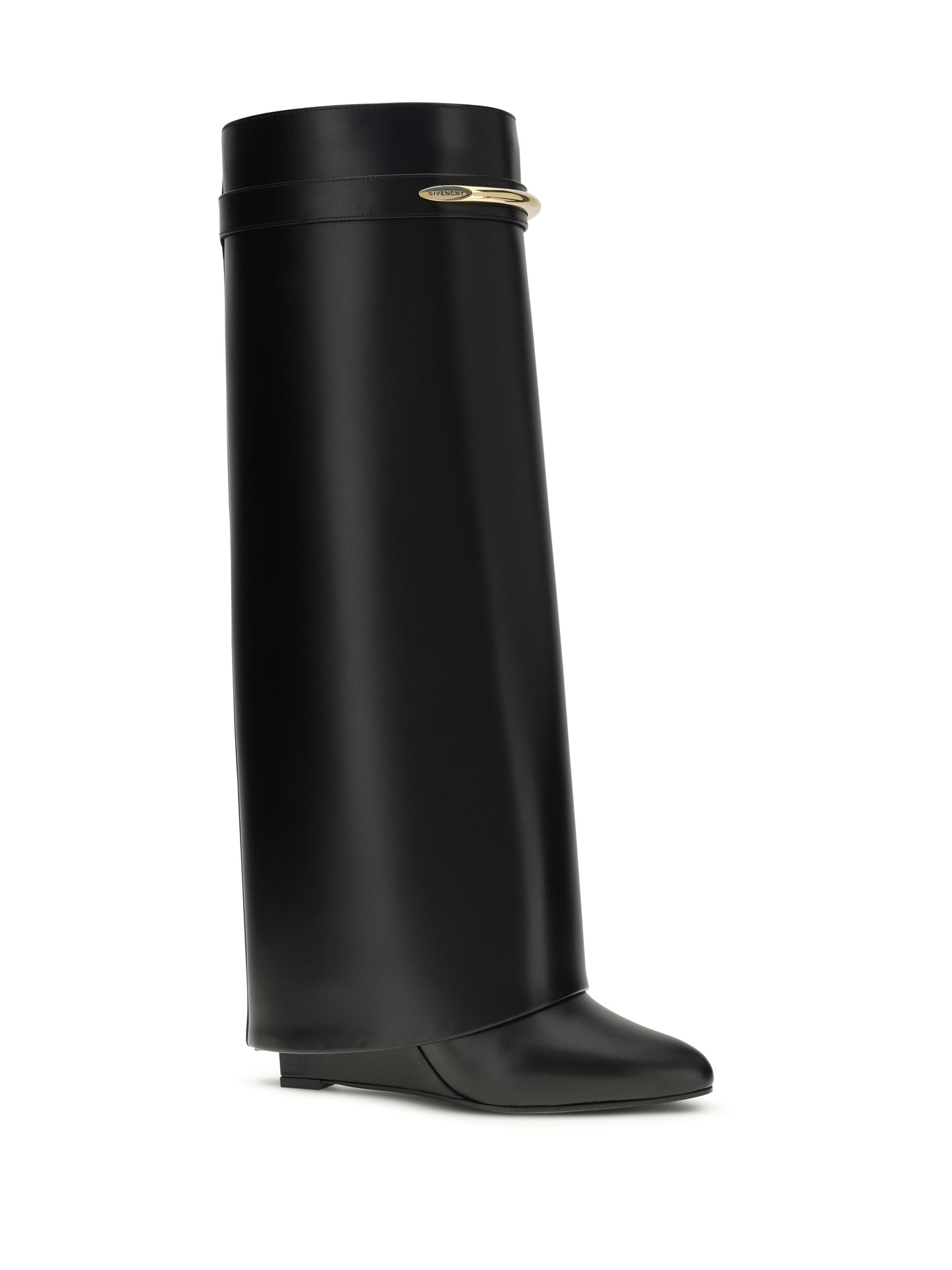 GIVENCHY Leather Shark Boots