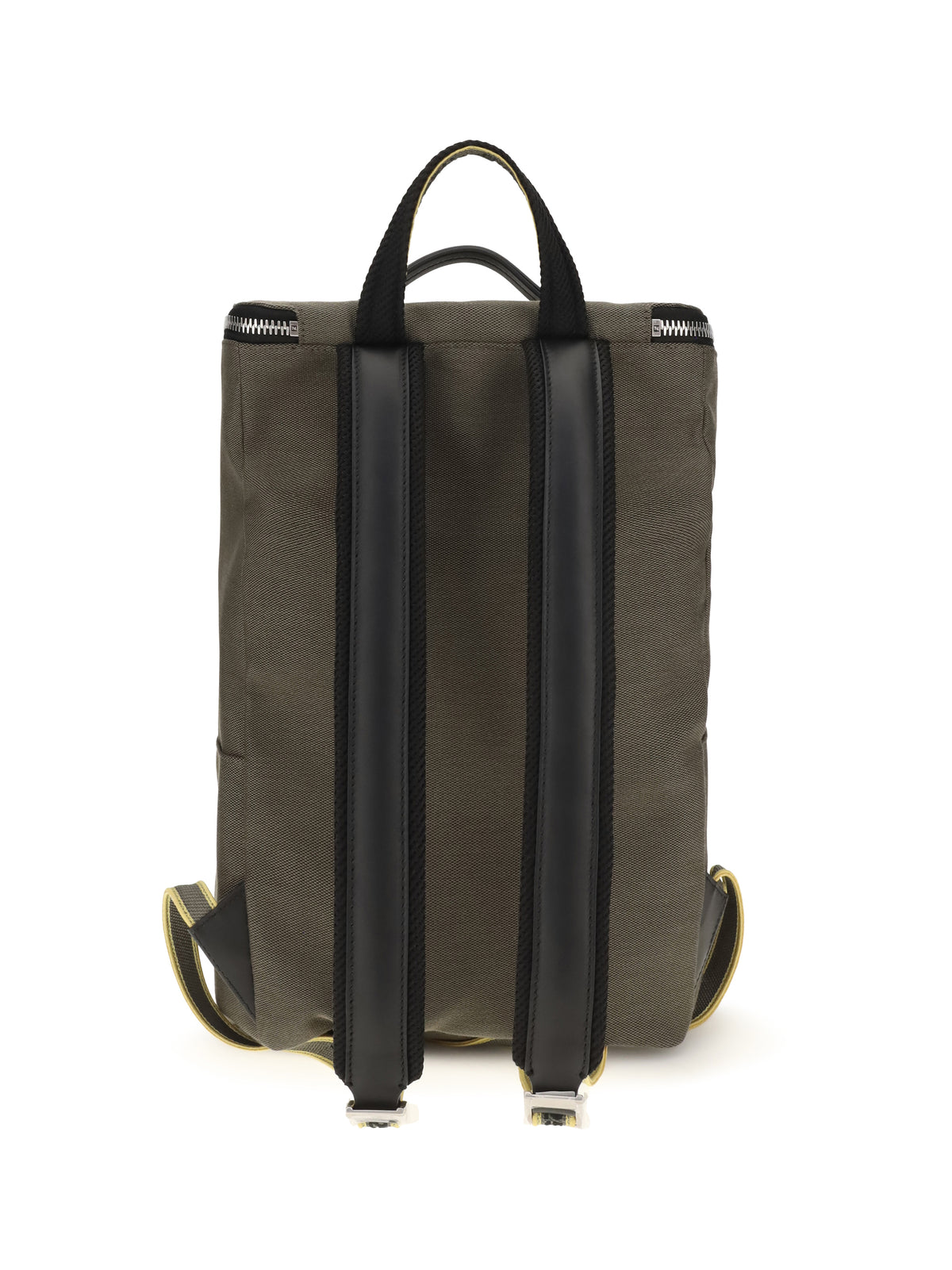 Fendi Tourist canvas Backpack - Green Militare+Nero