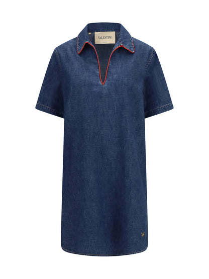 VALENTINO Chambray denim Dress