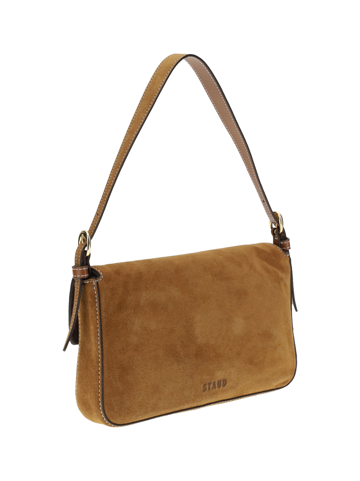 Staud Harlow Shoulder Bag - Tan