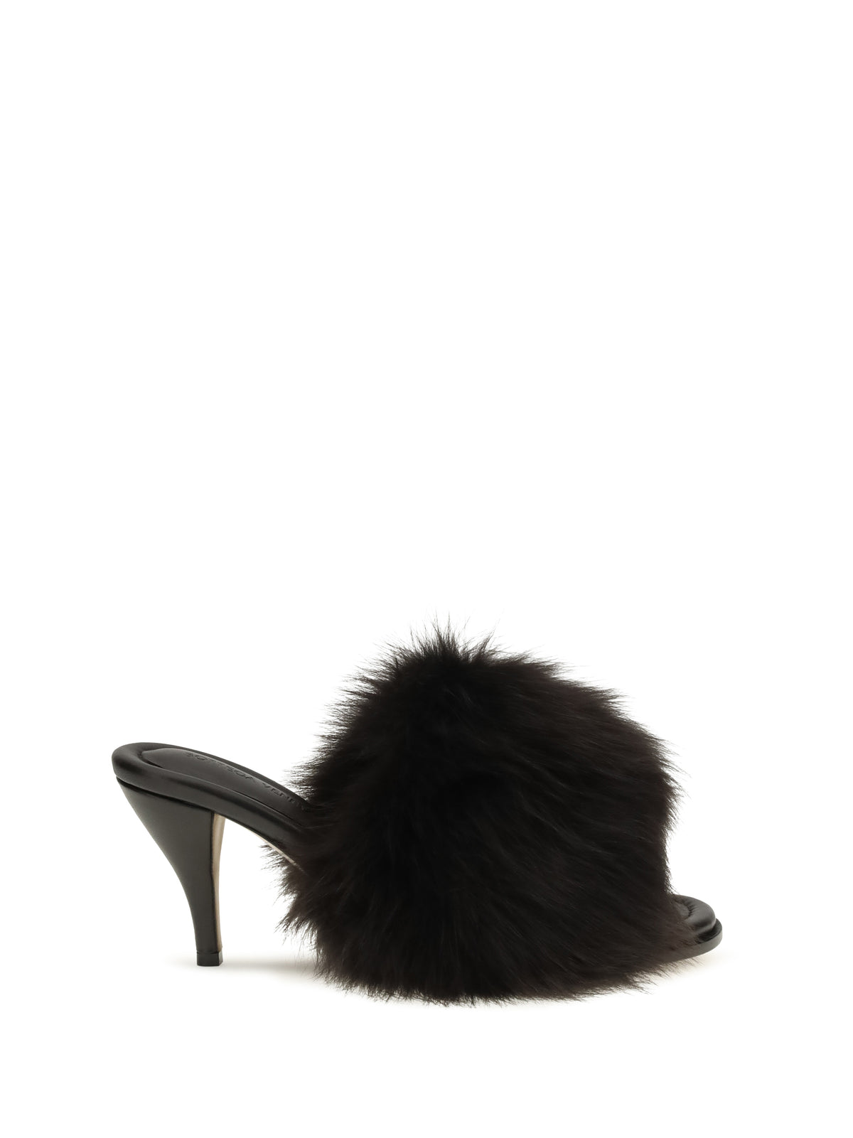 Bottega Veneta Cherry Mules Sandals - Fondant-Espresso