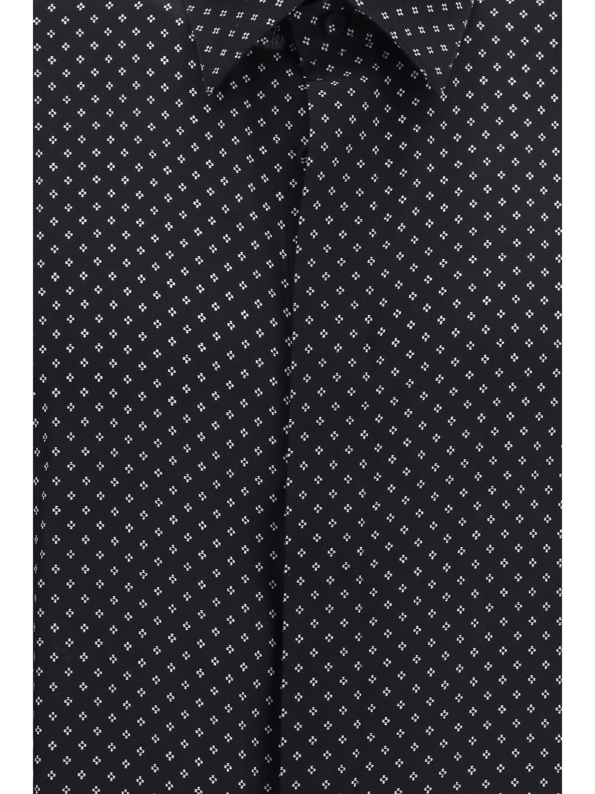 Tom Ford Silk crêpe de chine Polka-Dot Shirt - Black+White