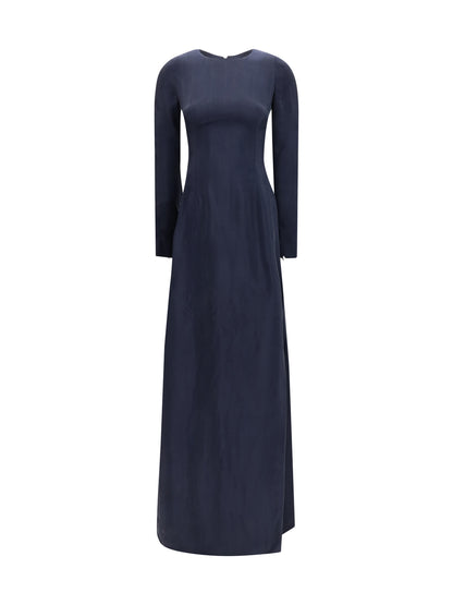 Maison Margiela Long Dress - Blue Navy