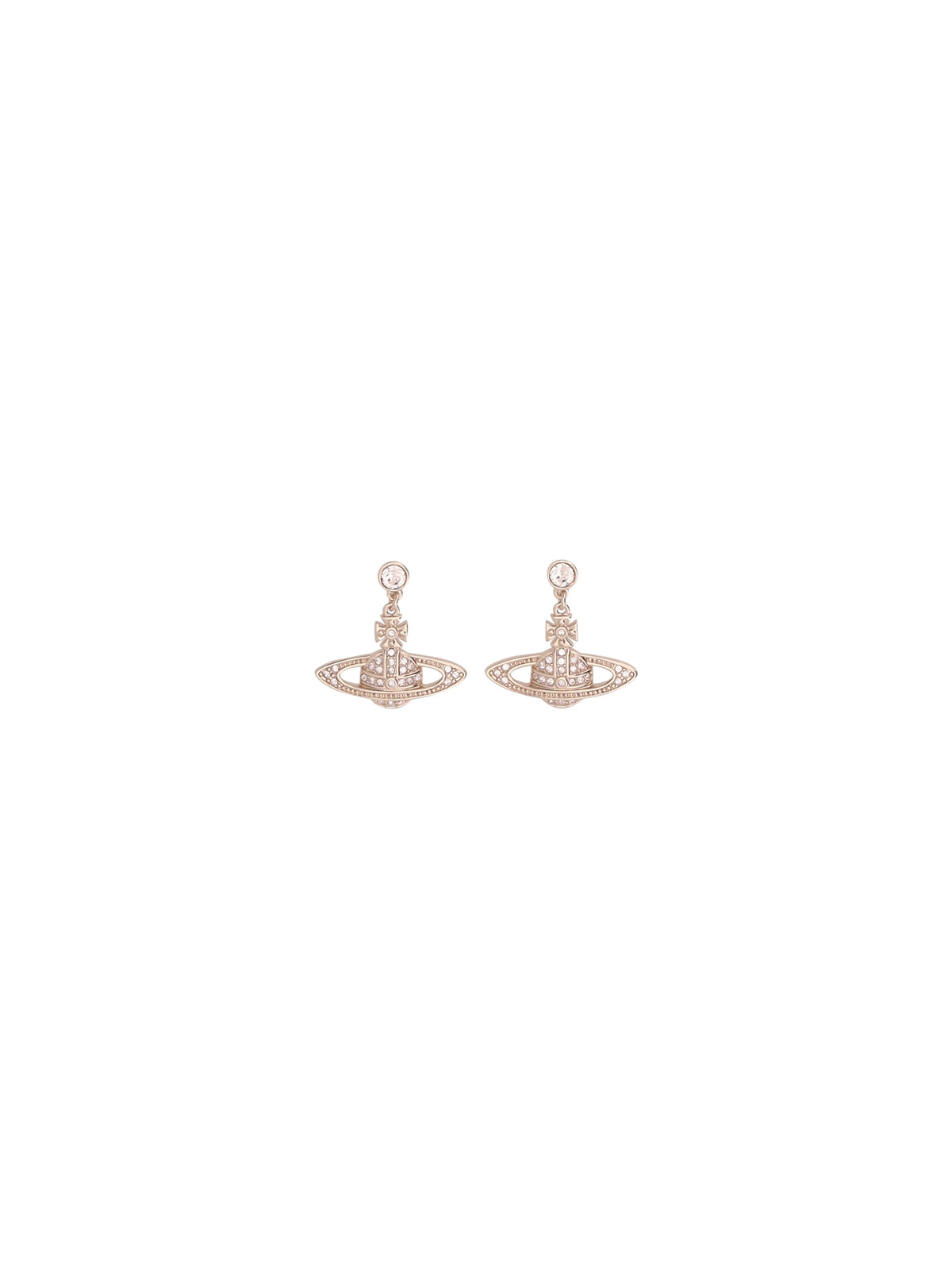 Vivienne Westwood Balbina Earrings - Platinum / Cream Pearl