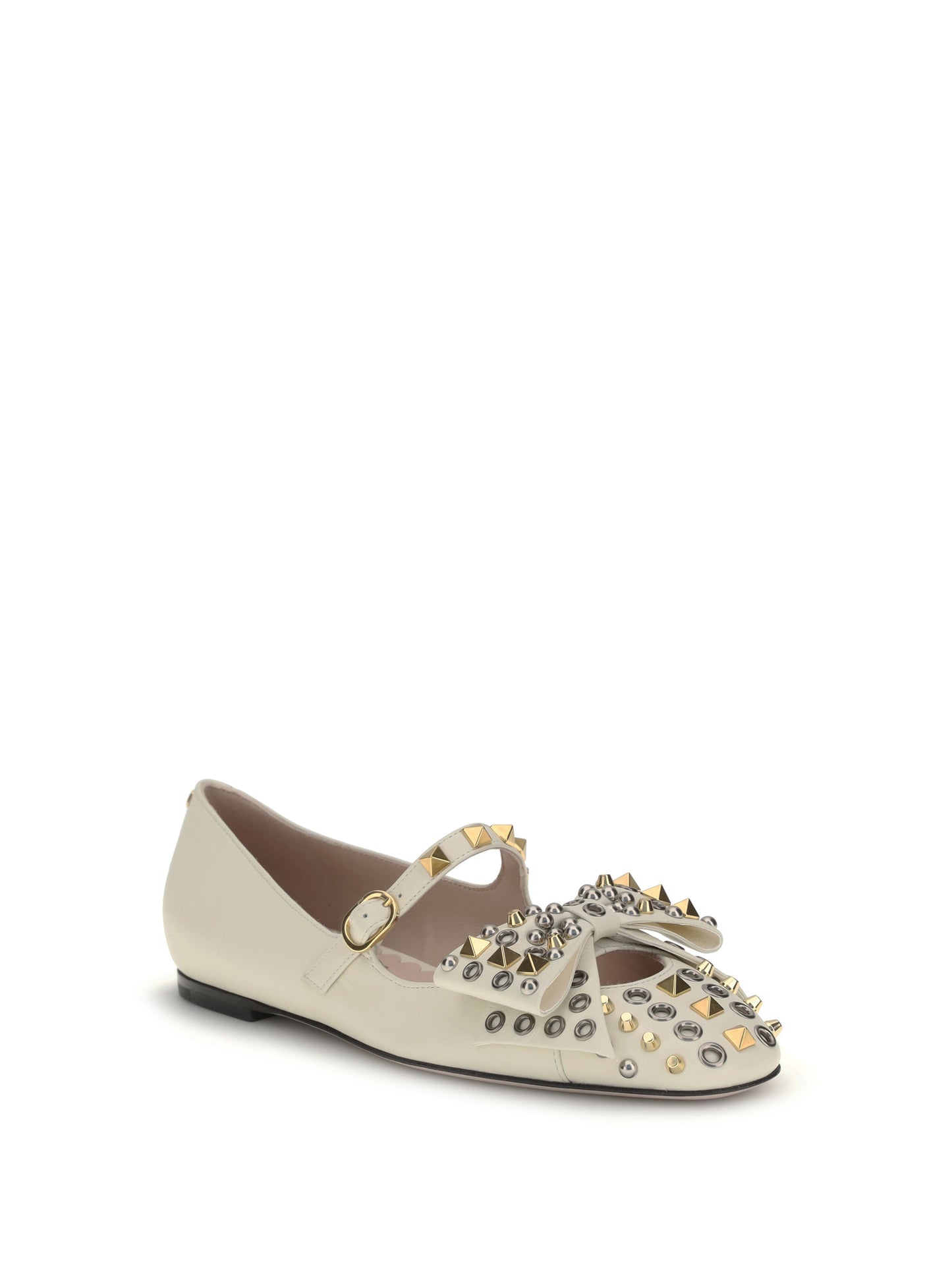 VALENTINO GARAVANI Mary-Jane Bowow Ballerinas