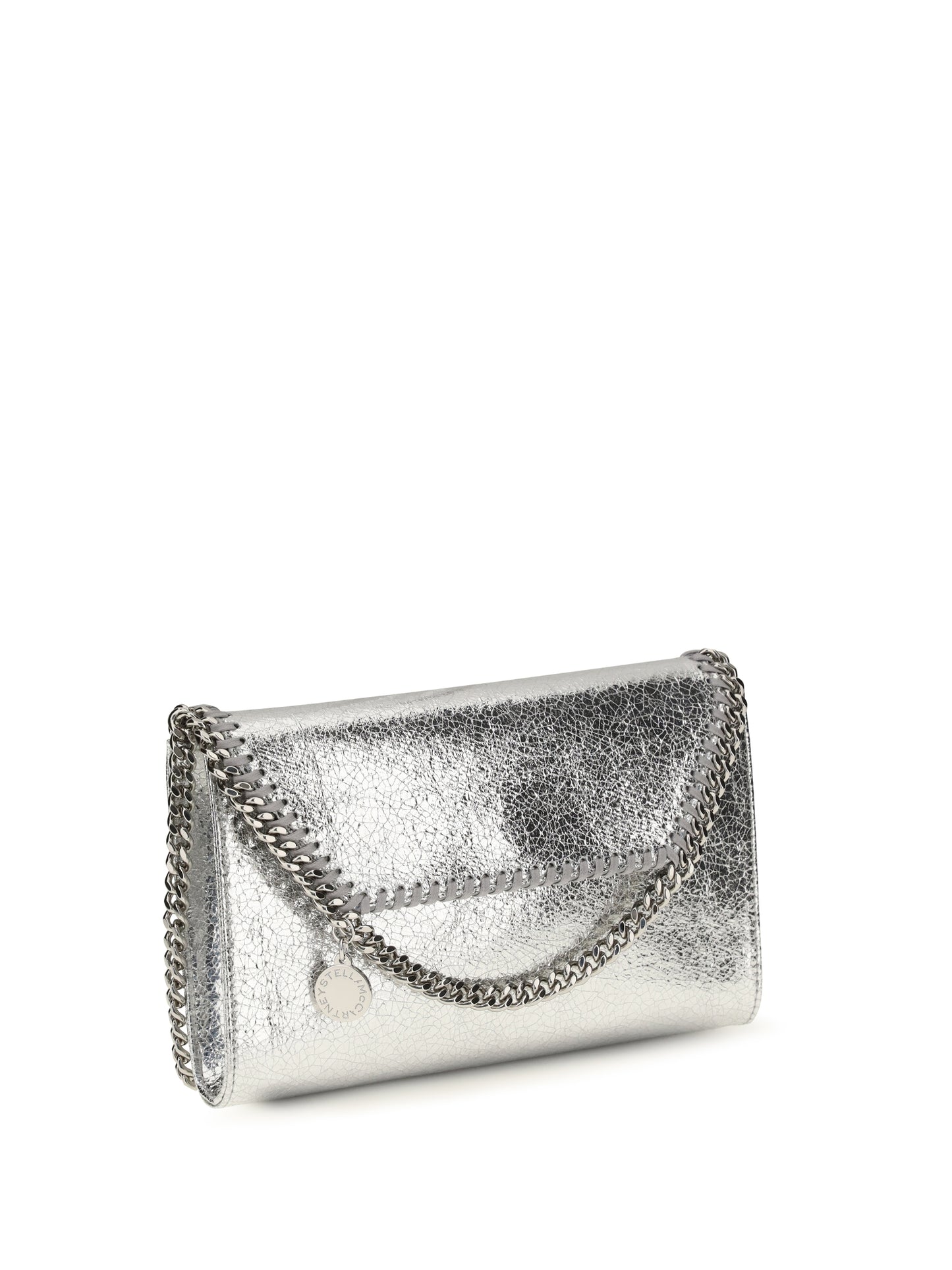 STELLA McCARTNEY Falabella metallic fabric Shoulder Bag
