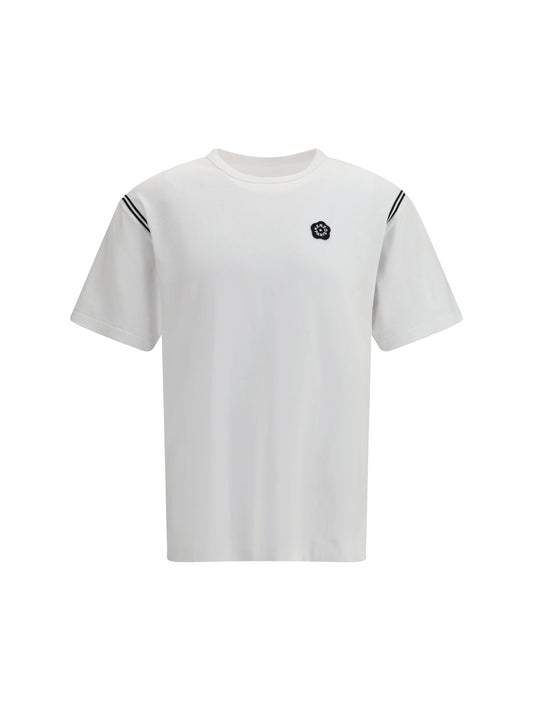 KENZO Cotton T-shirt embroidered with Boke Flower 2.0
