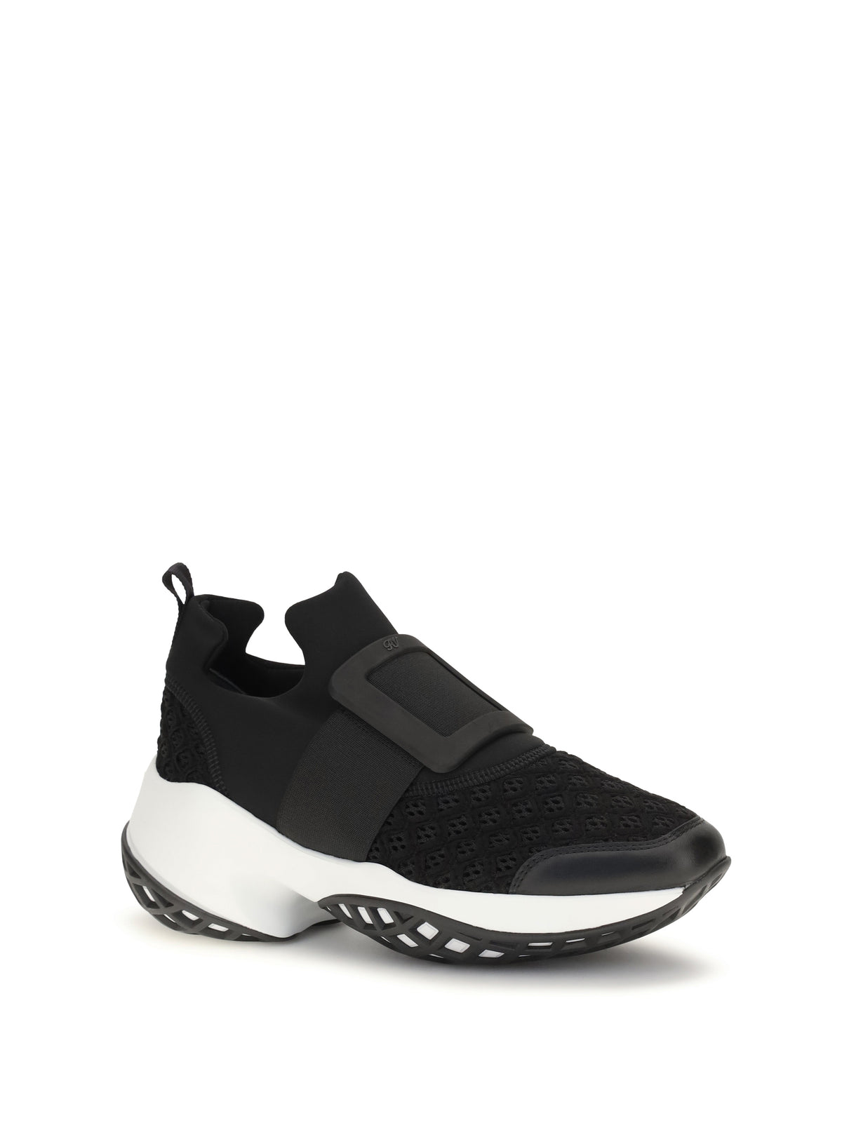 Roger Vivier Viv Run Sneakers - Black