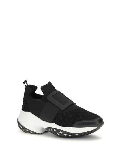Roger Vivier Viv Run Sneakers - Black