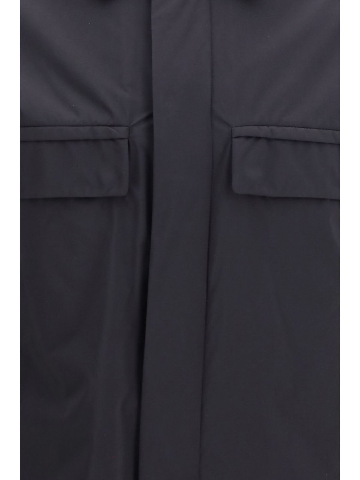 Laminar Flap pocket Jacket - Black
