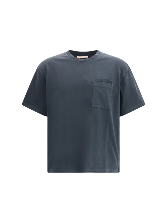 MARNI cotton jersey T-shirt with chest pocket