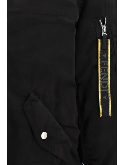 Fendi Nylon Bomber - Black