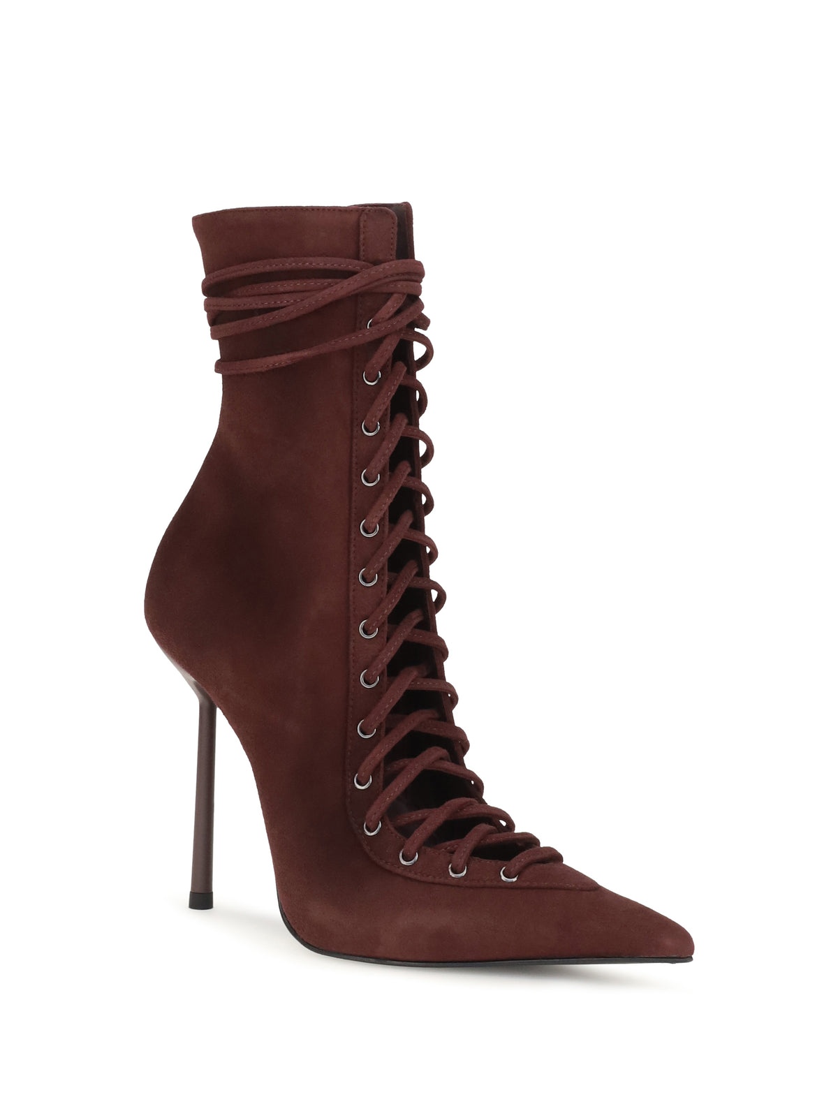Le Silla Colette Ankle Boots - Cherry