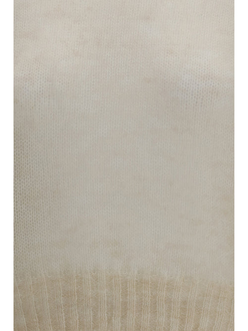 Brunello Cucinelli Wool mohair Sweater - Ivory