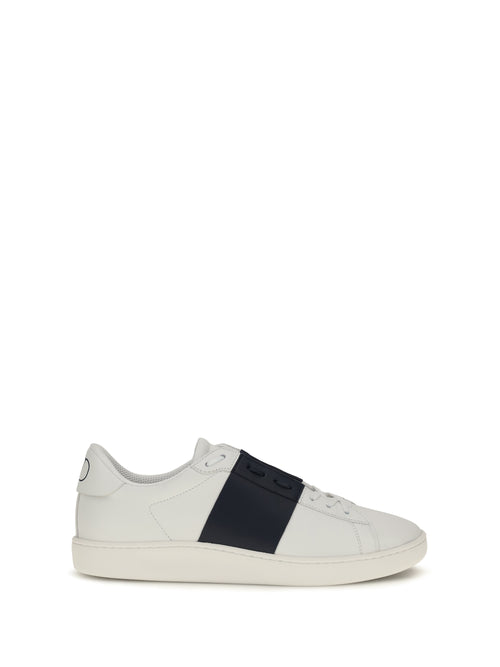 Valentino Garavani Open Sneakers - White/Marine/Marine/White