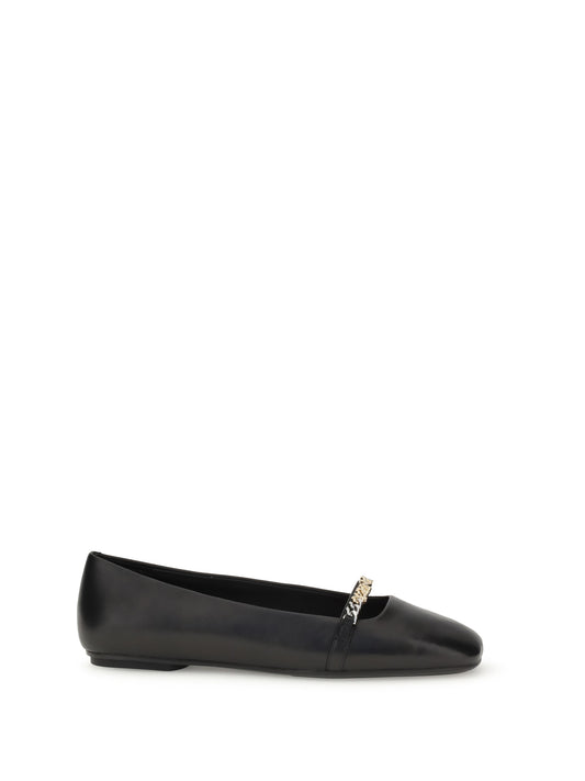 PINKO Leather Ballerinas