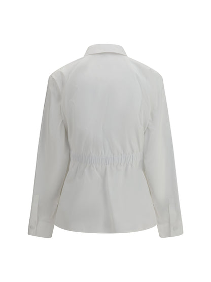Max Mara Tazzina Shirt in cotton - White Ottico